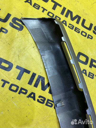 Накладка переднего бампера Kia Rio X-Line