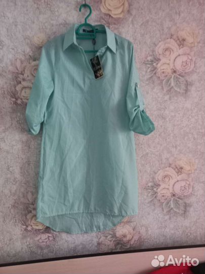 Рубашка платье новое размер 44 46