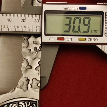 Нож, сталь углеродистая, Фултанг, ножны