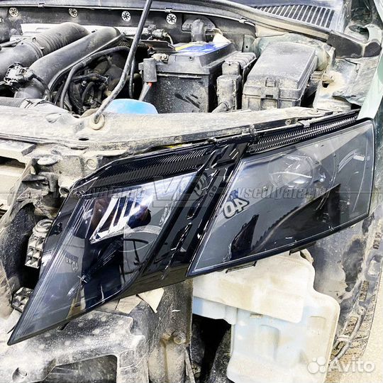 Стекло для фары Skoda Octavia A7 (2016-2020) Левое