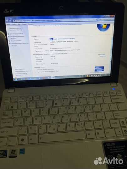 Ноутбук asus 1011cx