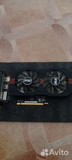 Видеокарта asus RX 560 4GB