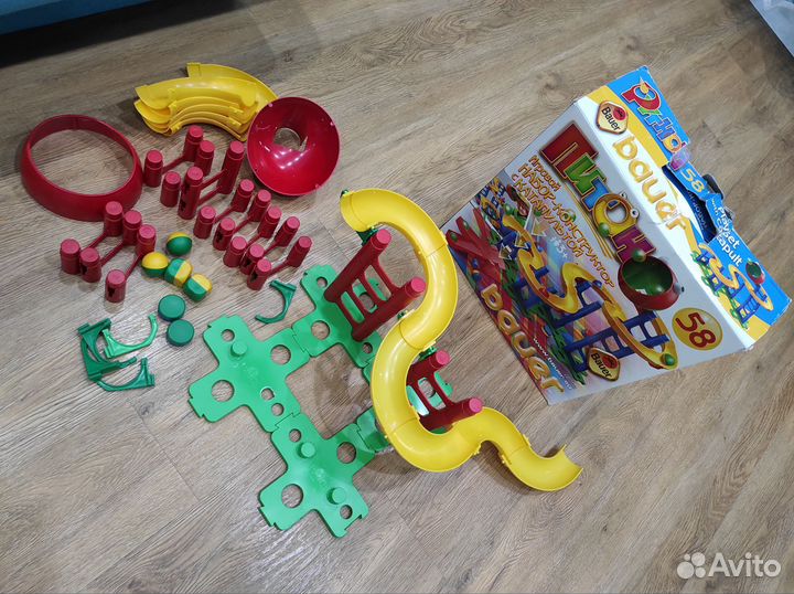 Игрушечная горка-змейка