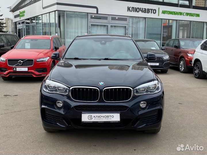 BMW X6 3.0 AT, 2017, 92 000 км
