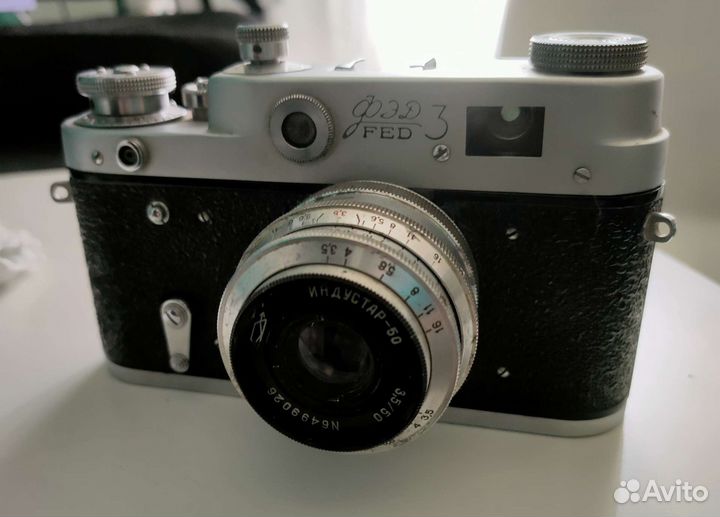 Плёночный фотоаппарат фед 3
