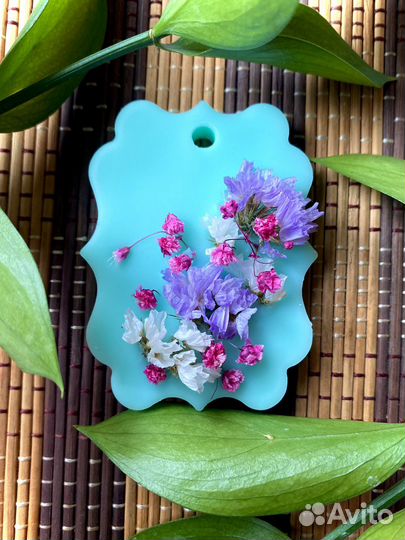 Свеча в кашпо и арома-саше