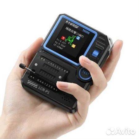Тестер транзисторный.Тестер электронных компонентов fnirsi LCR-P1