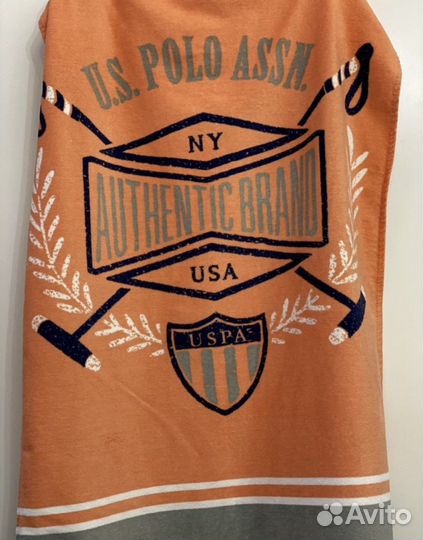 Большое пляжное полотенце U.S. Polo