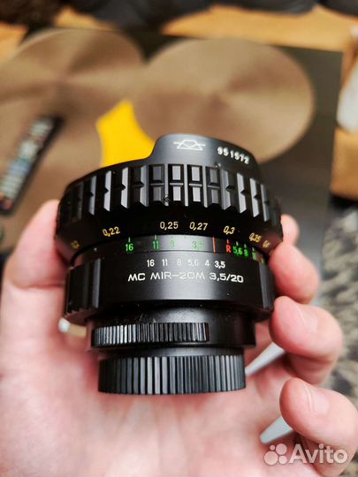 Объектив MC MIR-20M 3.5/20