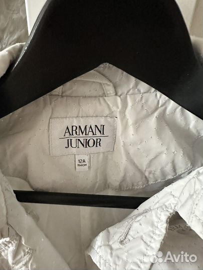 Детская Ветровка плащь Armani Jujior оригинал