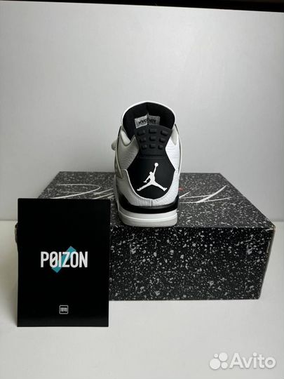 Nike air jordan 4 retro military black оригинал