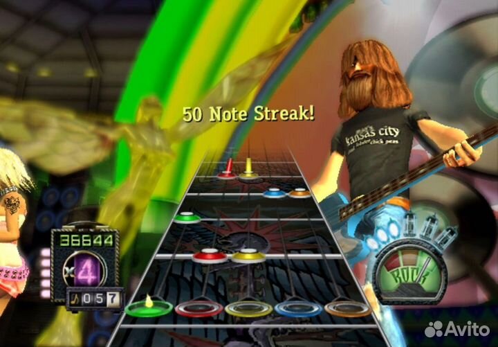 Wii Guitar Hero Aerosmith Новый