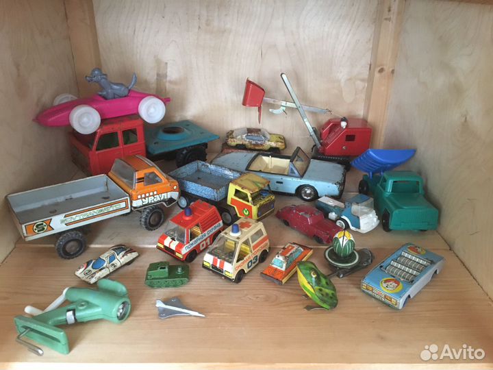 Машинки игрушки СССР