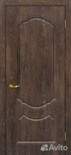 Межкомнатная дверь пвх Мариам Сиена-2, глухая, дуб