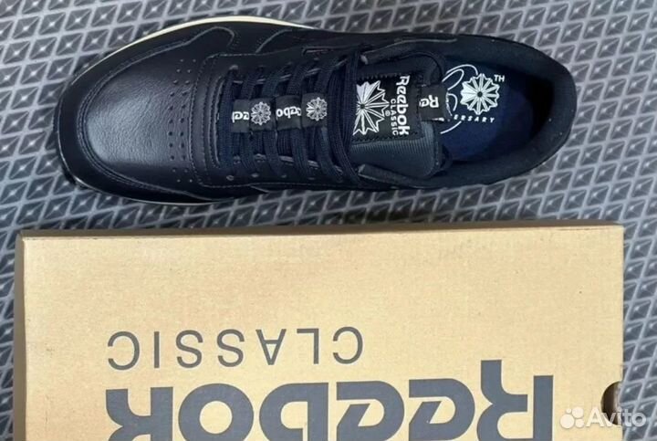 Кроссовки Reebok Classic Leather синии