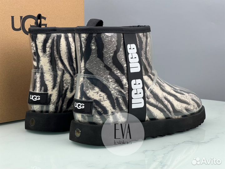 Угги женские Ugg Classic Clear Mini Zebra