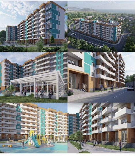 Апартаменты-студия, 24,3 м², 3/8 эт.