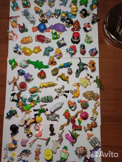 Игрушки из киндера 90х