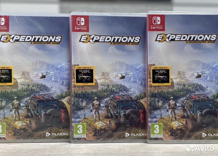 Expeditions A Mudrunner Game Nintendo Switch Новый