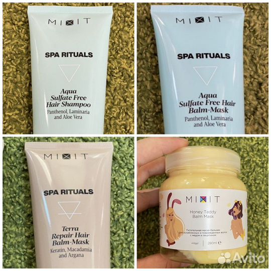 Mixit шампуни и бальзамы для волос