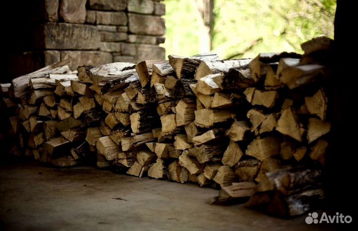 Дрова крупнонаколотые