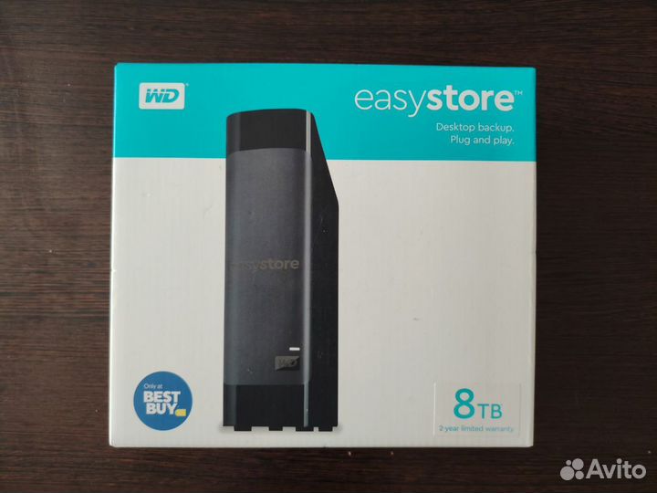 Внешний HDD WD EasyStore 8тб