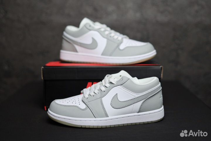 Кроссовки Nike Air Jordan 1 Low Wolf Grey