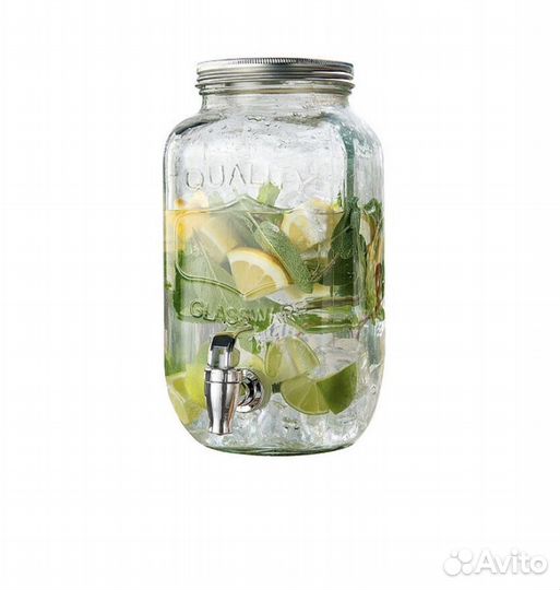 Банка с краном 3л/лимонадник/ Деспенсор/ для гриба