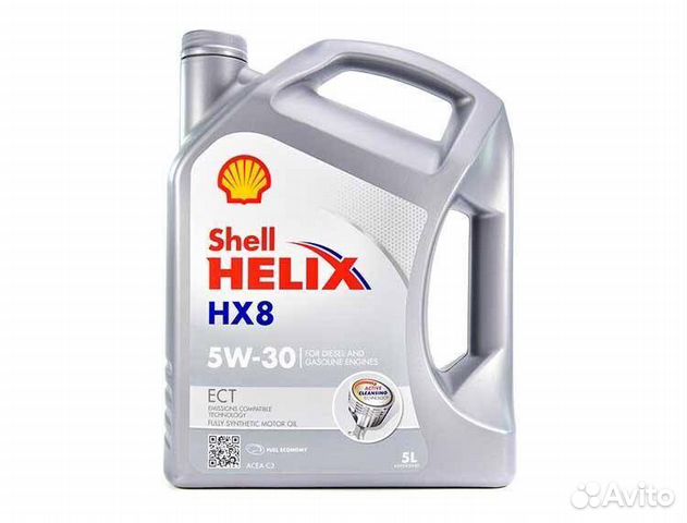 Масло моторное shell Helix HX-8 5W30 Россия 4л