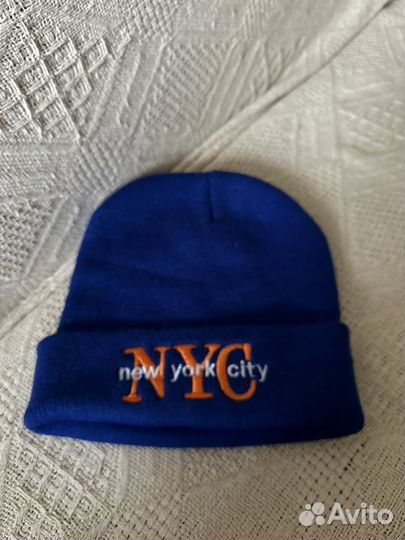 Шапка NYC синяя