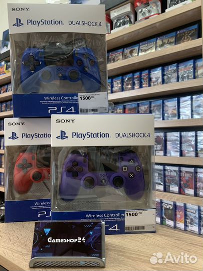 Новые/Геймпады для Playstation 4