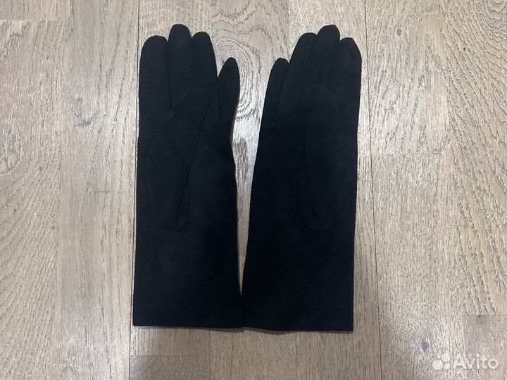 Перчатки женские замшевые