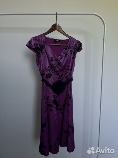 Женское винтажное платье