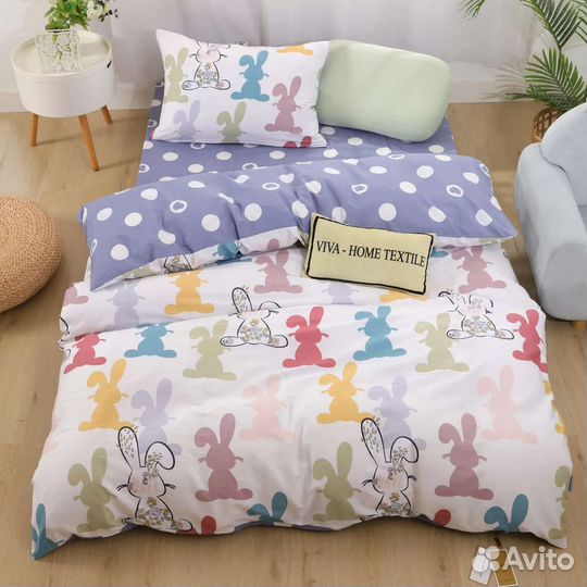 Комплект детского постельного белья сатин люкс