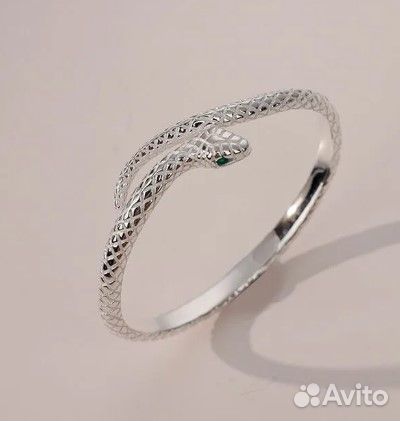 Женский браслет змейка