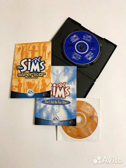 The Sims: Superstar зарубежная лицензия DVD-box