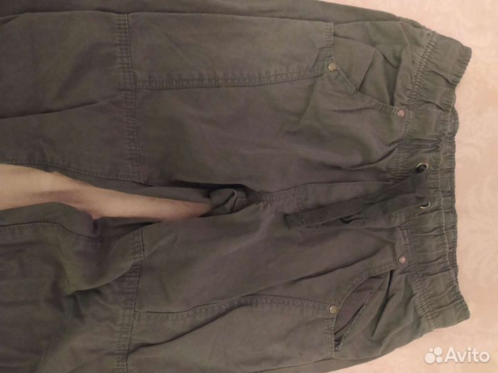 Брюки хб бренд Н&М, на 7-8 лет (128 см)