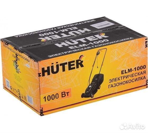 Электрическая газонокосилка Huter ELM 1000