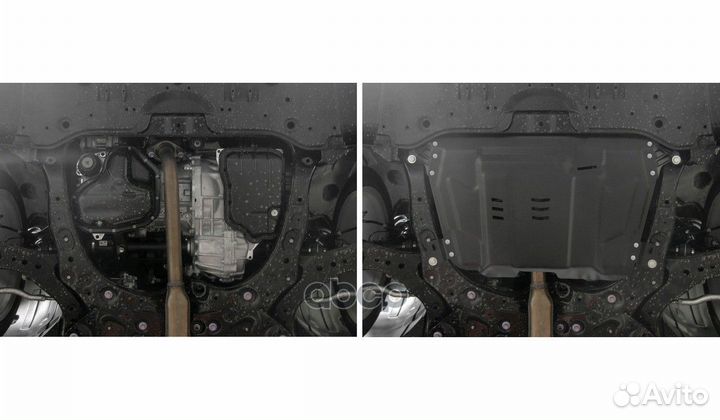 Защита картера + кпп + комплект крепежа сталь