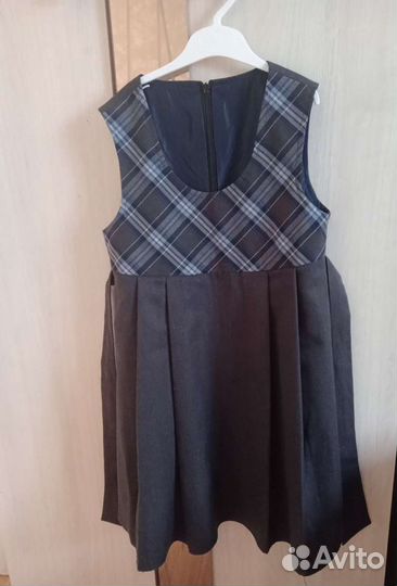 Школьный сарафан 122 128 рост