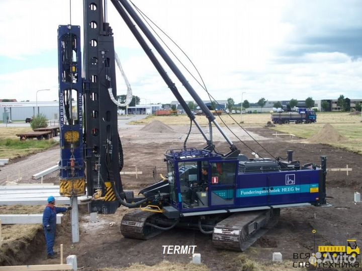 Забивка свай для промышленных зданий u-7910