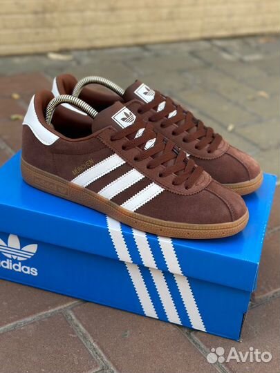 Кроссовки Adidas Munchen Spezial Brown