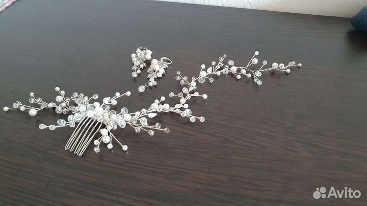 Свадебные украшения в волосы