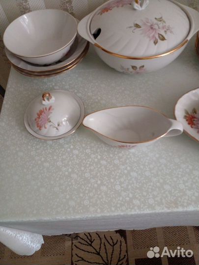 Советский столовый сервиз