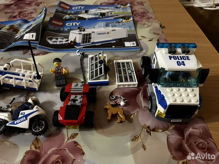 Lego city police мобильный компндный центр