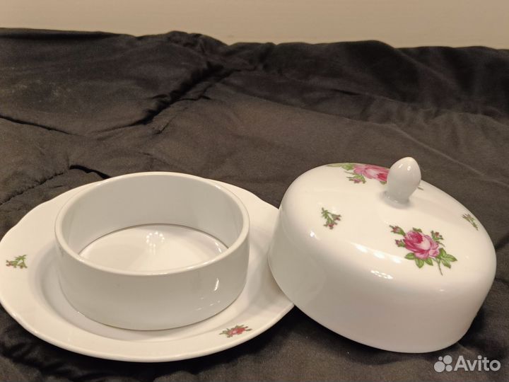 Стаканы Чехия 6 шт, фарфор Чехия, ГДР, Япония