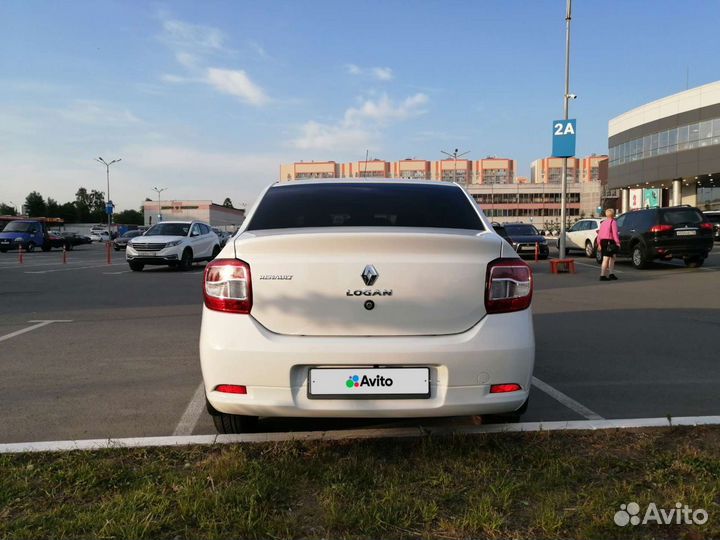 Renault Logan 1.6 МТ, 2017, 120 000 км