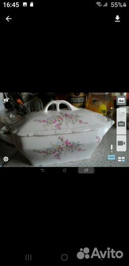 Супница фарфор