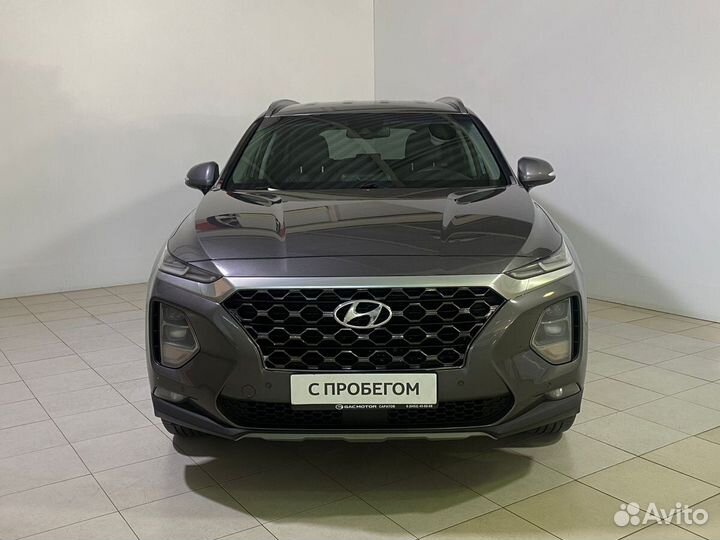 Hyundai Santa Fe 2.4 AT, 2019, 142 000 км