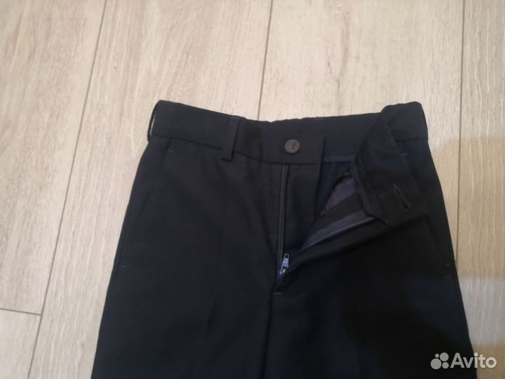 Школьные брюки 122, 128 темно синие